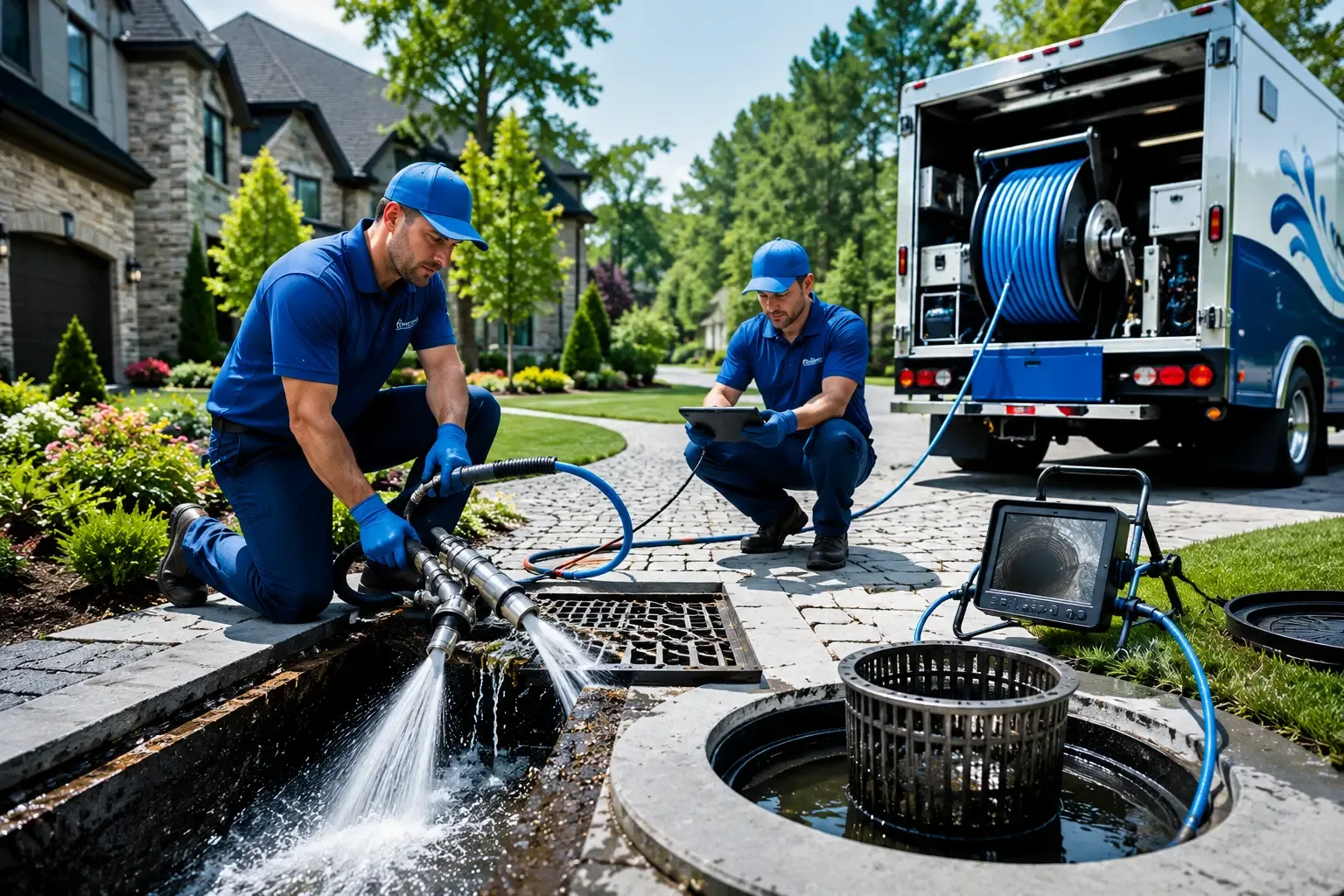Local outdoor drain cleaning professionals in Whiting, ME